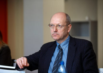 Eesti Ehitusmaterjalide Tootjate Liidu tegevdirektor Enno Rebane. Foto: Raul Mee