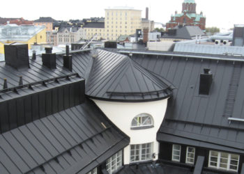 Valtsplekk-katus: metallkatuste Mercedes