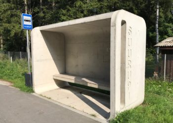 Bussiootepaviljonid Suurupis.