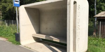 Bussiootepaviljonid Suurupis.