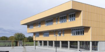 Aasta Puitehitis 2018 nominent Viimsi Gümnaasium, foto Raul Mee