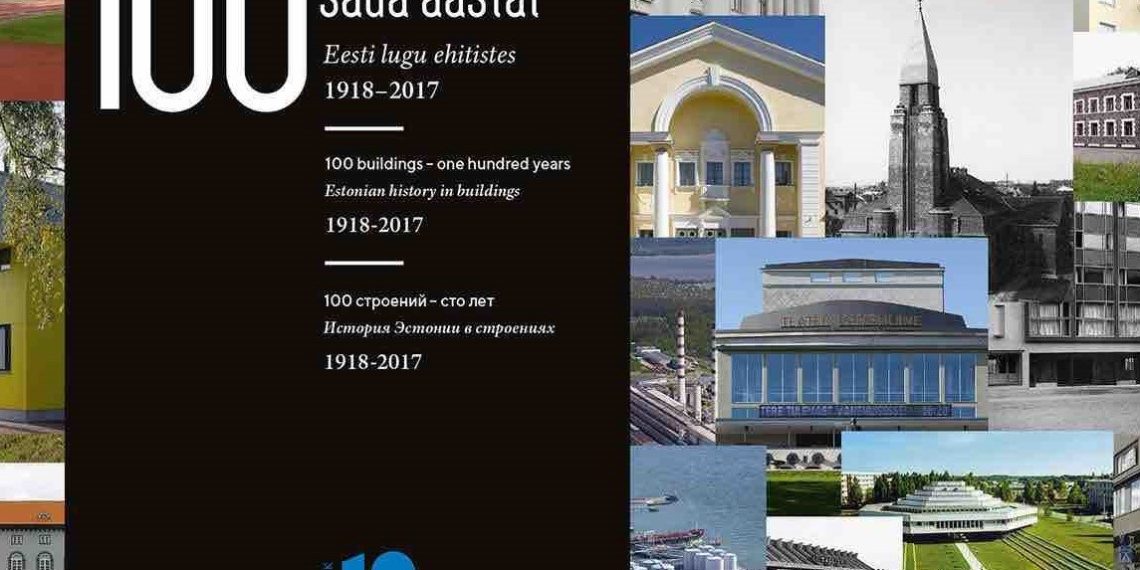 Raamat 100 ehitist - sada aastat, esikaas Andres Tali