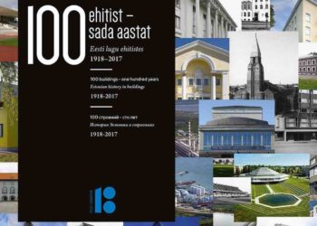 Raamat 100 ehitist - sada aastat, esikaas Andres Tali