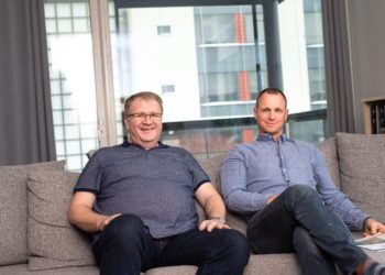 Mehed, kes tunnevad betooni hingeelu - Kalev Ramjalg ja Peep Roosmann. Foto: Raul Mee