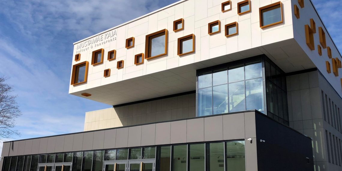 Kaja kultuurikeskuse fassaadilahendus. Foto: Sika Estonia OÜ