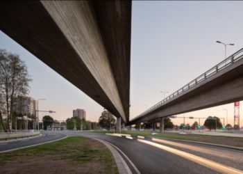 Betoonkonstruktsioonid. Üldterminid. Aasta betoonehitis 2018, Haabersti ristmiku rajatiste projekteerija – Järelpinge Inseneribüroo OÜ, foto: aasta betoonehitis