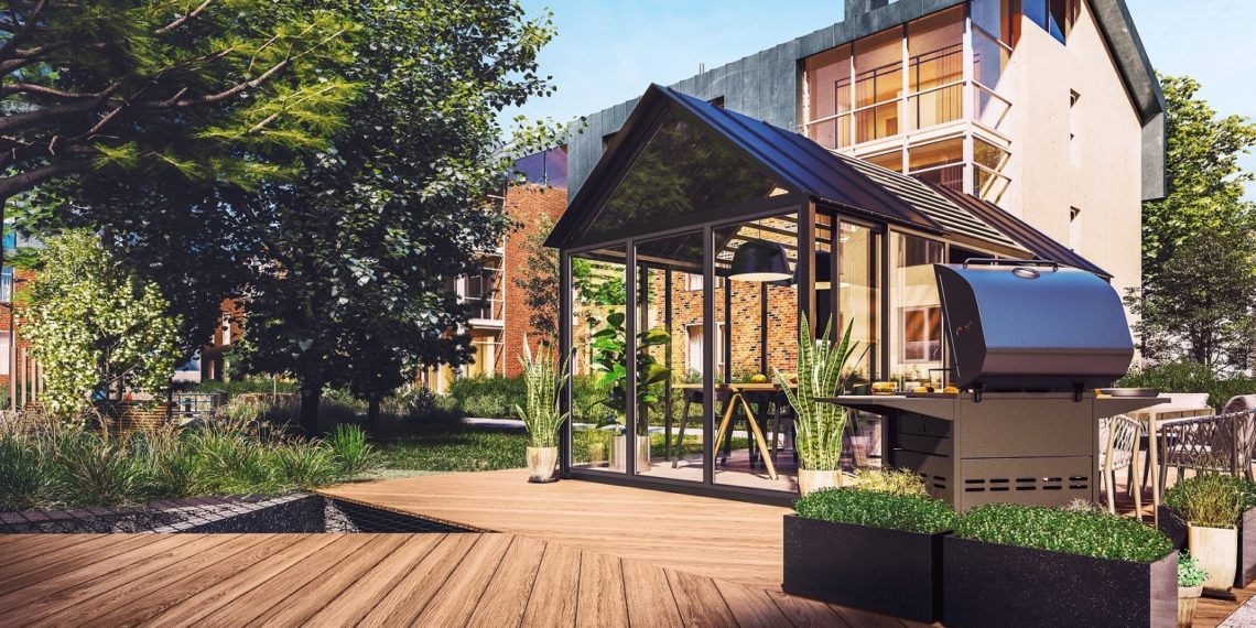 Uus-Veerenni arendus. Illustratsioon: Merko Eesti AS