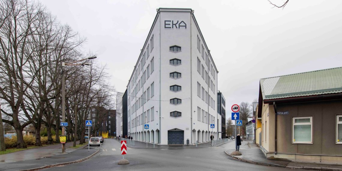 Aasta betoonehitis 2019 konkurss on avatud. Pildil eelmise aasta võitja, EKA peahoone Tallinnas. Foto: Betooniühing