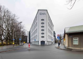 Aasta betoonehitis 2019 konkurss on avatud. Pildil eelmise aasta võitja, EKA peahoone Tallinnas. Foto: Betooniühing