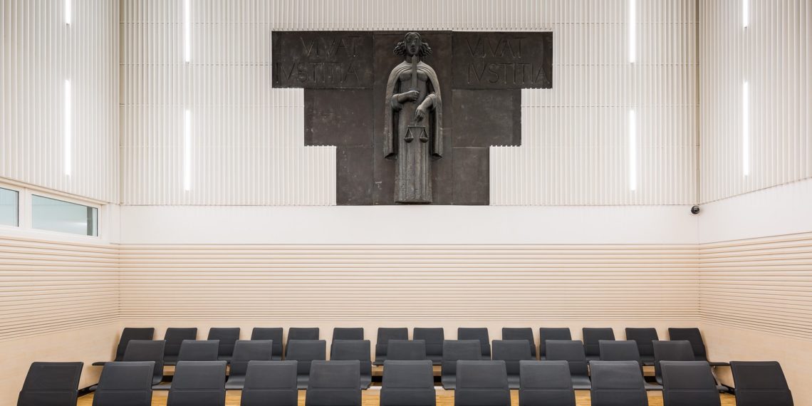 Eesti Sisearhitektide Liidu aastapreemiad 2019. Harjumaa kohtuhoone. Foto: Maris Tomba