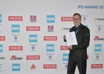 IFD Award 2019. Maleko AS-i ehitatud T1 Mall lamekatus: maailma parima katuse nominent.