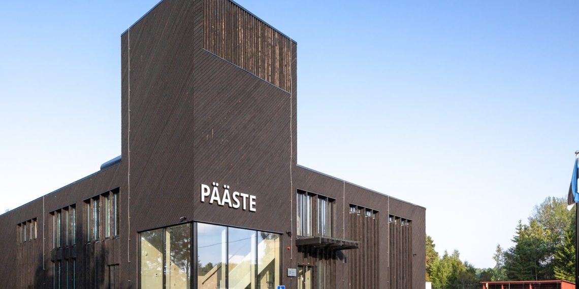 Vastseliina päästekomando valiti Aasta puitehitiseks 2018. Foto: Maris Tomba