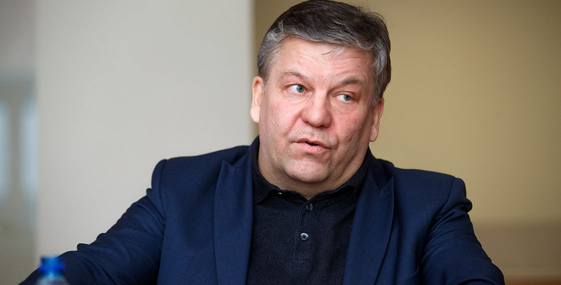 Indrek Peterson, Eesti Ehitusettevõtjate Liidu tegevjuht. Ehitusettevõtjad: tuleb aasta täis väljakutseid. Foto: Raul Mee