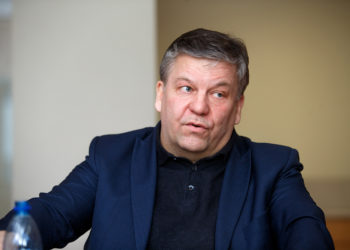 Indrek Peterson, Eesti Ehitusettevõtjate Liidu tegevjuht. Ehitusettevõtjad: tuleb aasta täis väljakutseid. Foto: Raul Mee