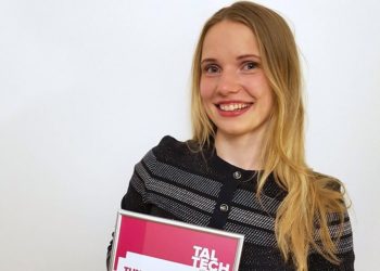 Energiatõhususe stipendiumi konkurss. Foto: 3000-eurose stipendiumi pälvis Tuule Mall Kull.