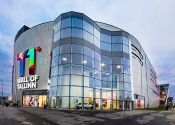 T1 Kaubanduskeskus. Foto Tiit Veermäe