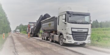 Ringlussevõetud asfalt. Foto: Teede Tehnokeskus