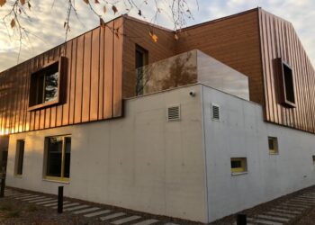 Foto: Eramu Vikerkaare 15, Tartu. Foto: Eesti Betooniühing. Betoonipäeval kuulutatakse välja aasta betoonehitis 2019 võitja.