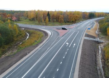 Maanteeameti lääne regiooni prioriteedid 2020. Pildil Tuudi-Ridase lõik. Foto: Roger Voll