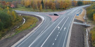 Maanteeameti lääne regiooni prioriteedid 2020. Pildil Tuudi-Ridase lõik. Foto: Roger Voll