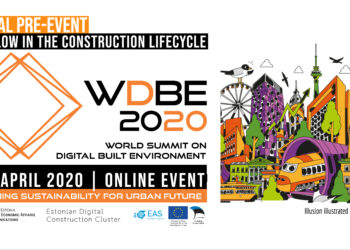 WDBE ehk World Summit on Digital Built Environment eelseminar onlines „Andmevoog ehituse elutsüklis”