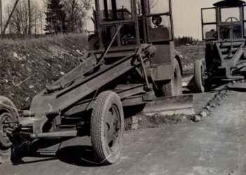 Teehöövli taastamine. Foto: Maanteemuuseum