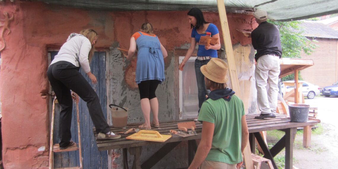 Savikrohv. Hetk koolituselt. Foto: SRIK