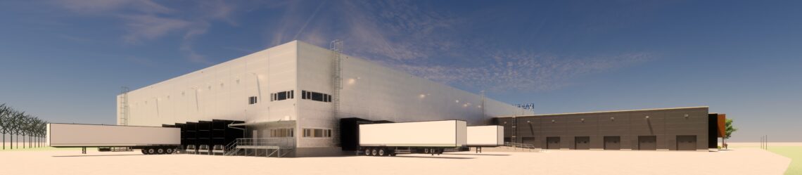 NOBE ja Eventus Ehitus ehitavad Pakendikeskuse 5,3 miljonit maksva logistikakeskuse