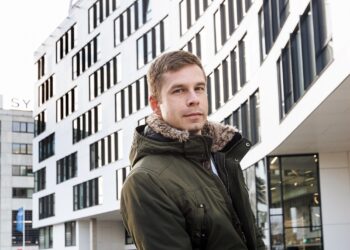 Aasta ehitaja 2020 Ehitusfirma Rand ja Tuulberg AS-i projektijuht Joonas Matteus. Foto: Meeli Küttim