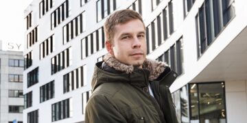 Aasta ehitaja 2020 Ehitusfirma Rand ja Tuulberg AS-i projektijuht Joonas Matteus. Foto: Meeli Küttim