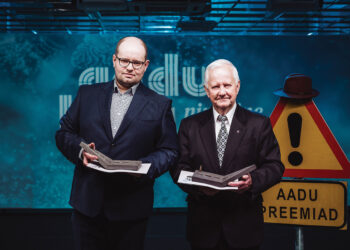 2020. aasta Aadu Lassi auhinna laureaadid Anti Palmi ja Raimo Unt. Foto: Markus Sein