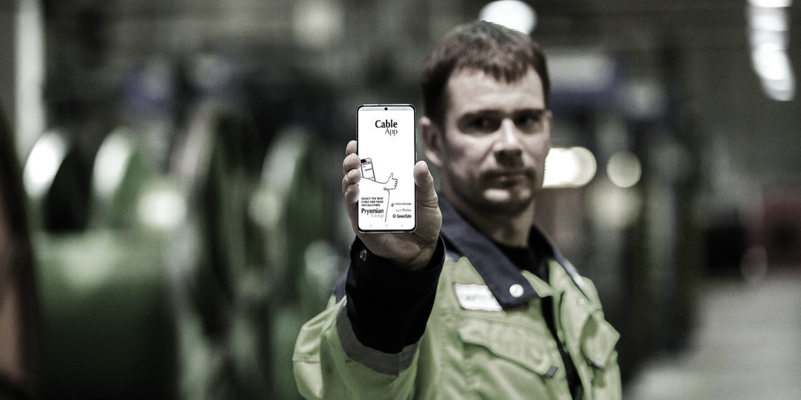 Prysmian Group on välja arendanud rakenduse CableApp, mis aitab valida parima kaabli, lähtudes projekti ja paigaldise tüübist.