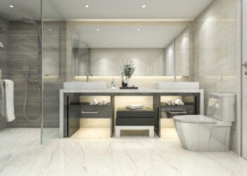 Pesuruumid on suurima keskmise ehituskuluga ruutmeetri kohta. Seetõttu ei tohiks neid plaanides viimaseks jätta. Vannituba on kinnisvara visiitkaart. Foto: Shutterstock