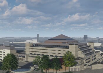 Digitaalehituse klastri Aasta tegu 2021 preemia noppisid Riigi Kinnisvara AS ning Sirkel & Mall Eesti Rahvusraamatukogu rekonstrueerimise projekteerimise eest.