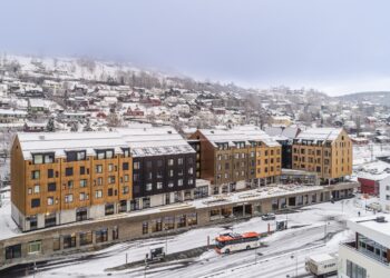2021. a aasta tehasemaja konkursi üldvõitja – Kodumaja hotell-konverentsikeskus Norras. Foto: Hundven-Clements photography
