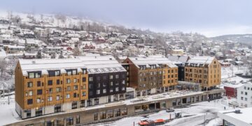 2021. a aasta tehasemaja konkursi üldvõitja – Kodumaja hotell-konverentsikeskus Norras. Foto: Hundven-Clements photography