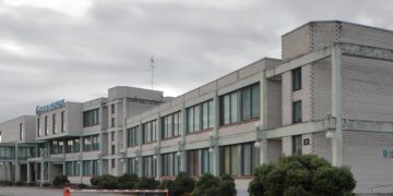 Betoonist pärand väärib hoidmist. Nüüdseks lammutatud Harju KEK-i hoone Põdrangu sovhoosikeskuses. Foto: Martin Siplane