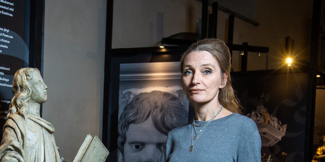 Hilkka Hiiop Niguliste kirikus. Foto Tairo Lutter/Scanpix