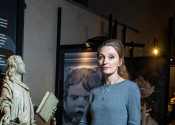 Hilkka Hiiop Niguliste kirikus. Foto Tairo Lutter/Scanpix