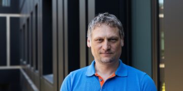 Eesti Ehitusettevõtjate Liidu aasta ehitaja 2022 on Merko Ehitus AS-i projektijuht Taavi Lipp MUBA hoone ehituse eest. Foto: Meeli Küttim