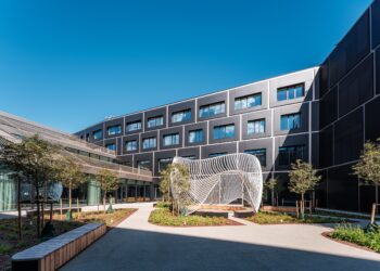 Eesti Ehituskonsultatsiooniettevõtete Liidu konkurss Aasta parim ehitusprojekt 2022, parim hoone ehitusprojekt 2022 – konkursi võitja on Tallinna Muusika- ja Balletikool MUBA. Foto: Tõnu Tunnel