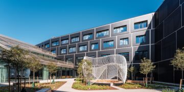 Eesti Ehituskonsultatsiooniettevõtete Liidu konkurss Aasta parim ehitusprojekt 2022, parim hoone ehitusprojekt 2022 – konkursi võitja on Tallinna Muusika- ja Balletikool MUBA. Foto: Tõnu Tunnel