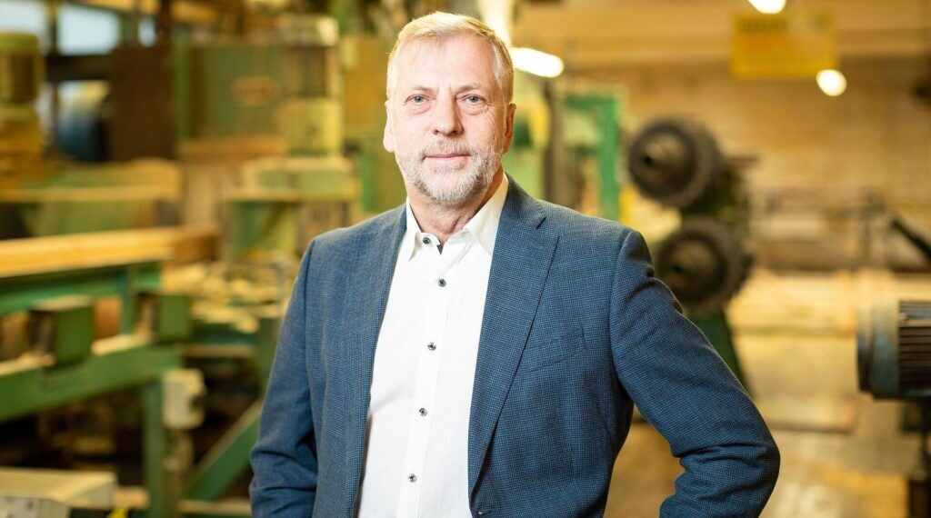 Metsa- ja puidutööstuse liidu uus juhatuse esimees on Margus Kohava. Foto; EMPL