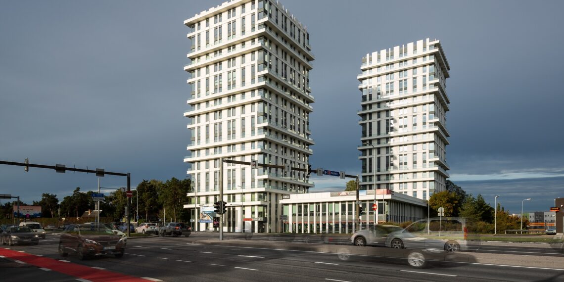 Aasta betoonehitis 2022, Järve tornid. Foto: Eesti Betooniühing