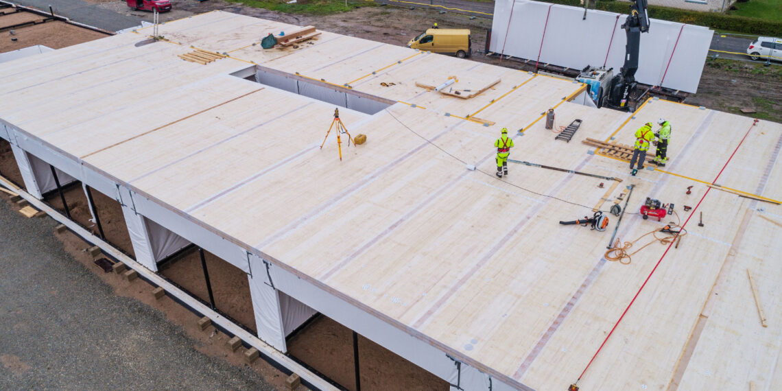 SIGA. Saaremaa Riigigümnaasium, projekteerija Karisma Arhitektid, ehitaja Nordecon AS, CLT Arcwood by Peetri Puit