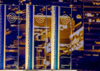 Digitaalehituse klaster annab 2023. aastal välja auhinnad “Aasta innovatsiooniprojekt" ning “Digiehituse tulevikutegija” kategooriates. Foto: Digitaalehituse klaster