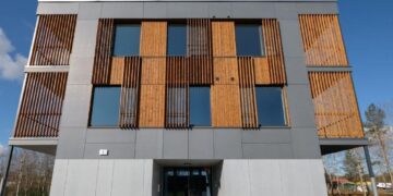 Timbeco puitelementidest kortermaja Sakus. Foto: Timbeco