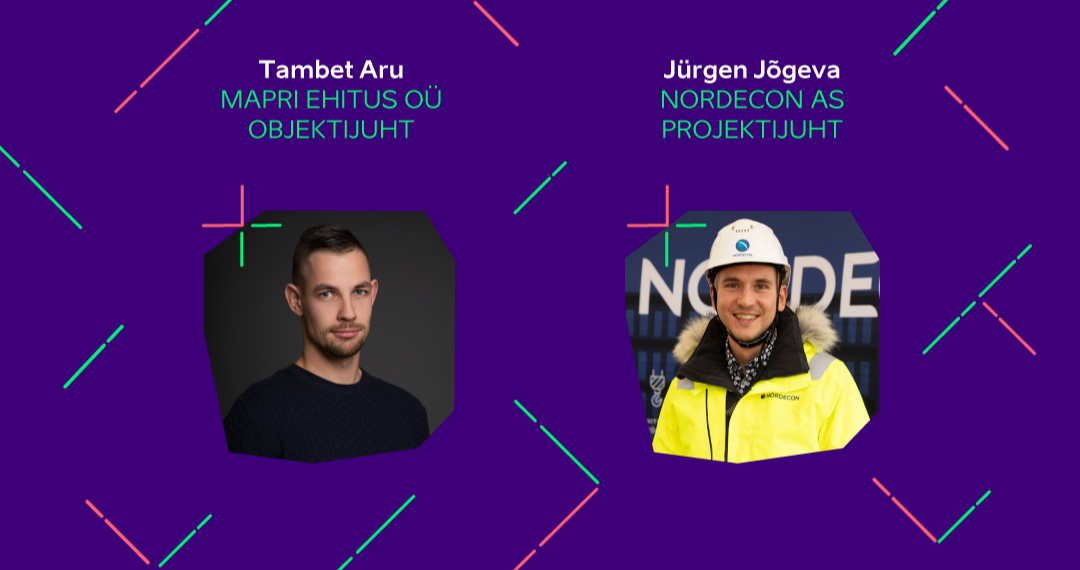 Selgunud on konkursi “Aasta noor ehitusinsener 2023” nominendid, kelleks valiti Tambet Aru ja Jürgen Jõgeva.