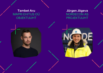 Selgunud on konkursi “Aasta noor ehitusinsener 2023” nominendid, kelleks valiti Tambet Aru ja Jürgen Jõgeva.