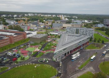 Mustamäe Riigigümnaasium. Foto: Aasta ehitaja 2023 konkurss